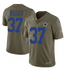 Nike Donovan Wilson Dallas Cowboys Limited Green 2017 Salute to Service Jersey Men