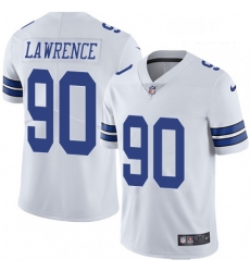 Youth Nike Dallas Cowboys 90 Demarcus Lawrence White Vapor Untouchable Limited Player NFL Jersey