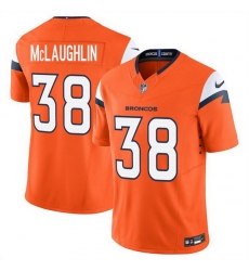 Men Denver Broncos 38 Jaleel McLaughlin Orange 2025 F U S E Vapor Limited Stitched Football Jersey Men Denver Broncos 38 Jaleel McLaughlin Orange 2025 F U S E Vapor Limited Stitched Football Jersey
