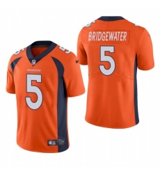 Men's Denver Broncos Teddy Bridgewater Orange Jersey