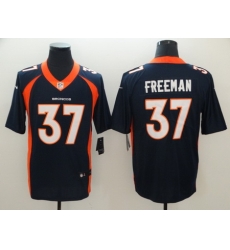 Nike Broncos 37 Royce Freeman Navy Alternate Vapor Untouchable Limited Jersey