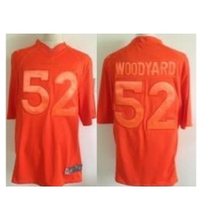 Nike Denver Broncos 52 Wesley Woodyard Full Orange Limited NFL Jersey