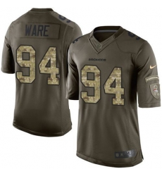 Nike Broncos #94 DeMarcus Ware Green Youth Stitched NFL Limited Salute to Service Jersey