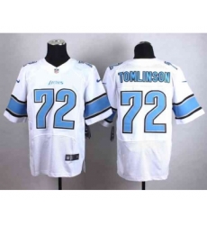 nike nfl jerseys detroit lions 72 tomlinson white[Elite]