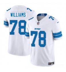 Youth Detroit Lions 78 Tyleik Williams White 2025 Draft F U S E Vapor Limited Stitched Jersey Youth Detroit Lions 78 Tyleik Williams White 2025 Draft F U S E Vapor Limited Stitched Jersey