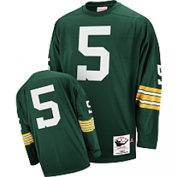 Green Bay Packers 5 Paul Hornung Throwback Jersey mitchellandness