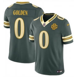 Men Green Bay Packers  0 Matthew Golden Dark Green 2026 F U S E  Rivalries Collection Limited Stitched Football Jersey