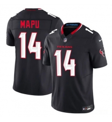 Men Houston Texans  14 Marte Mapu Navy 2nd Alternate 2026 F U S E  Vapor Limited Stitched Football Jersey