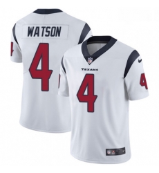 Men Nike Houston Texans 4 Deshaun Watson Limited White Vapor Untouchable NFL Jersey