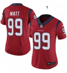 Womens Nike Houston Texans 99 JJ Watt Elite Red Alternate NFL Jersey