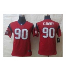 Nike Youth jerseys houston texans #90 clowney red[clowney]