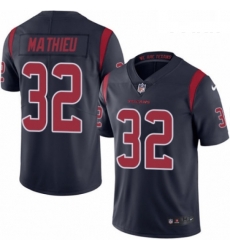 Youth Nike Houston Texans 32 Tyrann Mathieu Limited Navy Blue Rush Vapor Untouchable NFL Jersey