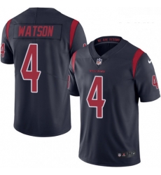 Youth Nike Houston Texans 4 Deshaun Watson Limited Navy Blue Rush Vapor Untouchable NFL Jersey