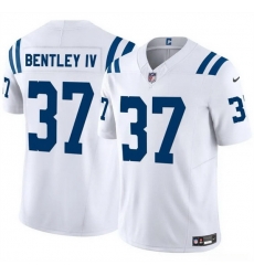 Men Indianapolis Colts 37 Ulysses Bentley IV White 2025 F U S E  Vapor Limited Stitched Football Jersey