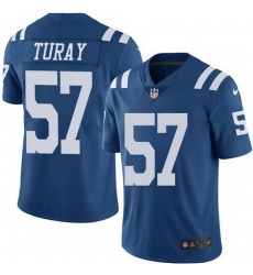 Nike Colts 57 Kemoko Turay Royal Youth Color Rush Limited Jersey