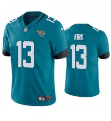 Men Jacksonville Jaguars 13 Christian Kirk Teal Vapor Untouchable Limited Stitched jersey