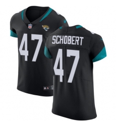 Nike Jaguars 47 Joe Schobert Black Team Color Men Stitched NFL Vapor Untouchable Elite Jersey