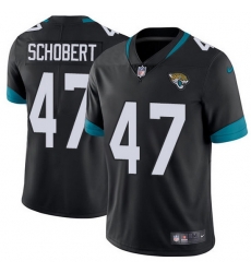 Nike Jaguars 47 Joe Schobert Black Team Color Men Stitched NFL Vapor Untouchable Limited Jersey