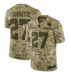 Womens Nike Jacksonville Jaguars 27 Leonard Fournette Limited Camo 2018 Salute to Service NFL Jersey