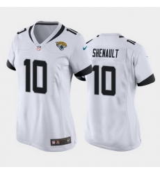 women laviska shenault jacksonville jaguars white game jersey 