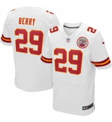 Men Nike Kansas City Chiefs 29 Eric Berry White Vapor Untouchable Elite Player NFL Jersey