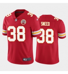 Men's Kansas City Chiefs #38 L'Jarius Sneed Red Vapor Untouchable Limited Stitched Jersey