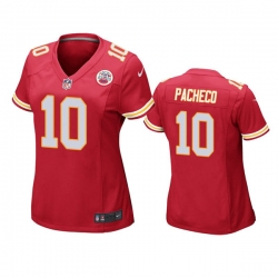 Womens Kansas City Chiefs #10 Isaih Pacheco Nike Red Limited Jersey