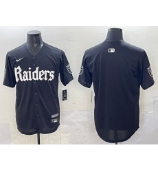 Men Las Vegas Raiders Blank Black Gothic Sin City Shadows Edition Vapor Limited Stitched Baseball Jersey 3 Men Las Vegas Raiders Blank Black Gothic Sin City Shadows Edition Vapor Limited Stitched Baseball Jersey 3