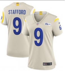 Women's Los Angeles Rams Matthew Stafford #9 Nike Royal Game Jersey