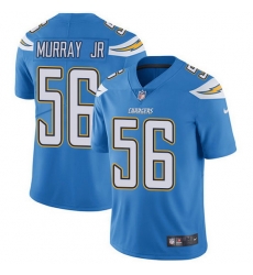 Nike Chargers 56 Kenneth Murray Jr Electric Blue Alternate Men Stitched NFL Vapor Untouchable Limited Jersey