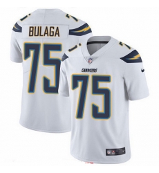 Nike Chargers 75 Bryan Bulaga White Men Stitched NFL Vapor Untouchable Limited Jersey