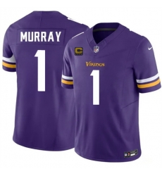 Men Minnesota Vikings 1 Kyler Murray Purple 2026 F U S E 4 Star C Patch Vapor Untouchable Limited Stitched Jersey Men Minnesota Vikings 1 Kyler Murray Purple 2026 F U S E 4 Star C Patch Vapor Untouchable Limited Stitched Jersey