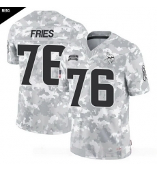 Men Minnesota Vikings  uFF0376 Will Fries Arctic Camo Limited 2024 Salute to Service Jersey