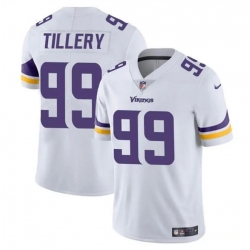 Youth Minnesota Vikings 99 Jerry Tillery White Vapor Untouchable Limited Stitched Jersey