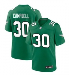 Men Philadelphia Eagles 30 Jihaad CAMPBELL Green Vapor Untouchable Limited Stitched Football Jersey Men Philadelphia Eagles 30 Jihaad CAMPBELL Green Vapor Untouchable Limited Stitched Football Jersey