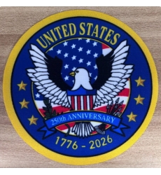 Men Philadelphia Eagles United States 1776 2026 250 Anniversary Patch Biaog