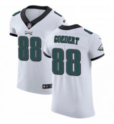 Mens Nike Philadelphia Eagles 88 Dallas Goedert White Vapor Untouchable Elite Player NFL Jersey