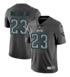 Nike Eagles #23 Rodney McLeod Jr Gray Static Mens Stitched NFL Vapor Untouchable Limited Jersey