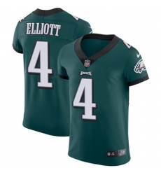 Nike Eagles #4 Jake Elliott Midnight Green Team Color Mens Stitched NFL Vapor Untouchable Elite Jersey