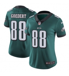 Women Philadelphia Eagles 88 Dallas Goedert Green Vapor Untouchable Limited Stitched Football Jersey