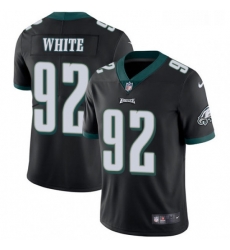 Youth Nike Philadelphia Eagles 92 Reggie White Black Alternate Vapor Untouchable Limited Player NFL Jersey