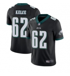 Youth Philadelphia Eagles 62 Jason Kelce Black Vapor Untouchable Limited Stitched Football Jersey