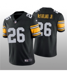 Nike Steelers 26 Anthony McFarland Jr  Black Team  Vapor Untouchable Limited Jersey