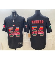 Men San Francisco 49ers  54 Fred Warner Black F U S E  Mexico Vapor Untouchabl Limited Stitched Football Jersey