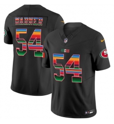 Men San Francisco 49ers  54 Fred Warner Black Mexico 2026 F U S E  Vapor Untouchable Limited Stitched Football Jersey