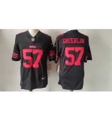 Men San Francisco 49ers 57 Dre Greenlaw Black 2024 F U S E Vapor Untouchable Limited Stitched Football Jersey