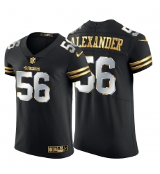 San Francisco 49ers 56 Kwon Alexander Men Nike Black Edition Vapor Untouchable Elite NFL Jersey