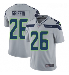 Youth Nike Seattle Seahawks 26 Shaquill Griffin Grey Alternate Vapor Untouchable Limited Player NFL Jersey