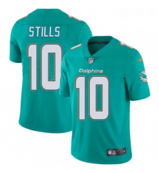 Youth Nike Miami Dolphins 10 Kenny Stills Elite Aqua Green Team Color NFL Jersey