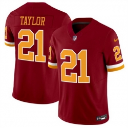 Men Washington Commanders 21 Sean Taylor Burgundy 2025 F U S E  Throwback Limited Stitched Football Jersey